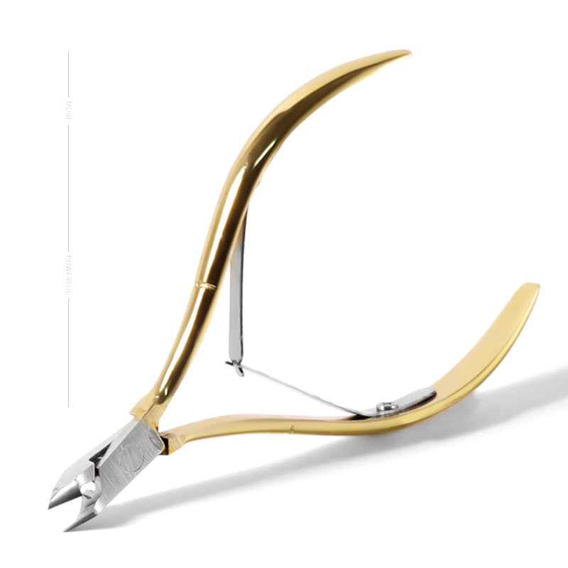 Stainless Steel Cuticle Nipper - Pro Nail & Toenail Trimmer