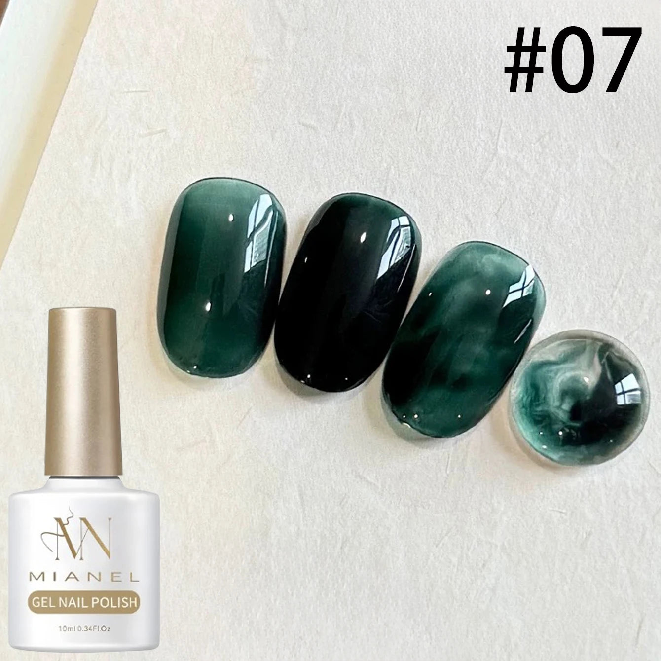 Jelly Gel Nail Polish 10ML - Brown Amber Series 2026