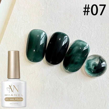 Jelly Gel Nail Polish 10ML - Brown Amber Series 2026
