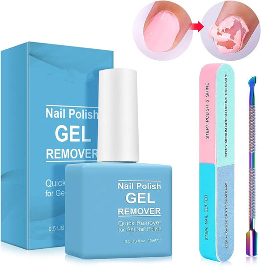 Magic Fast Gel Polish Remover - Quick Soak Off & Degreaser