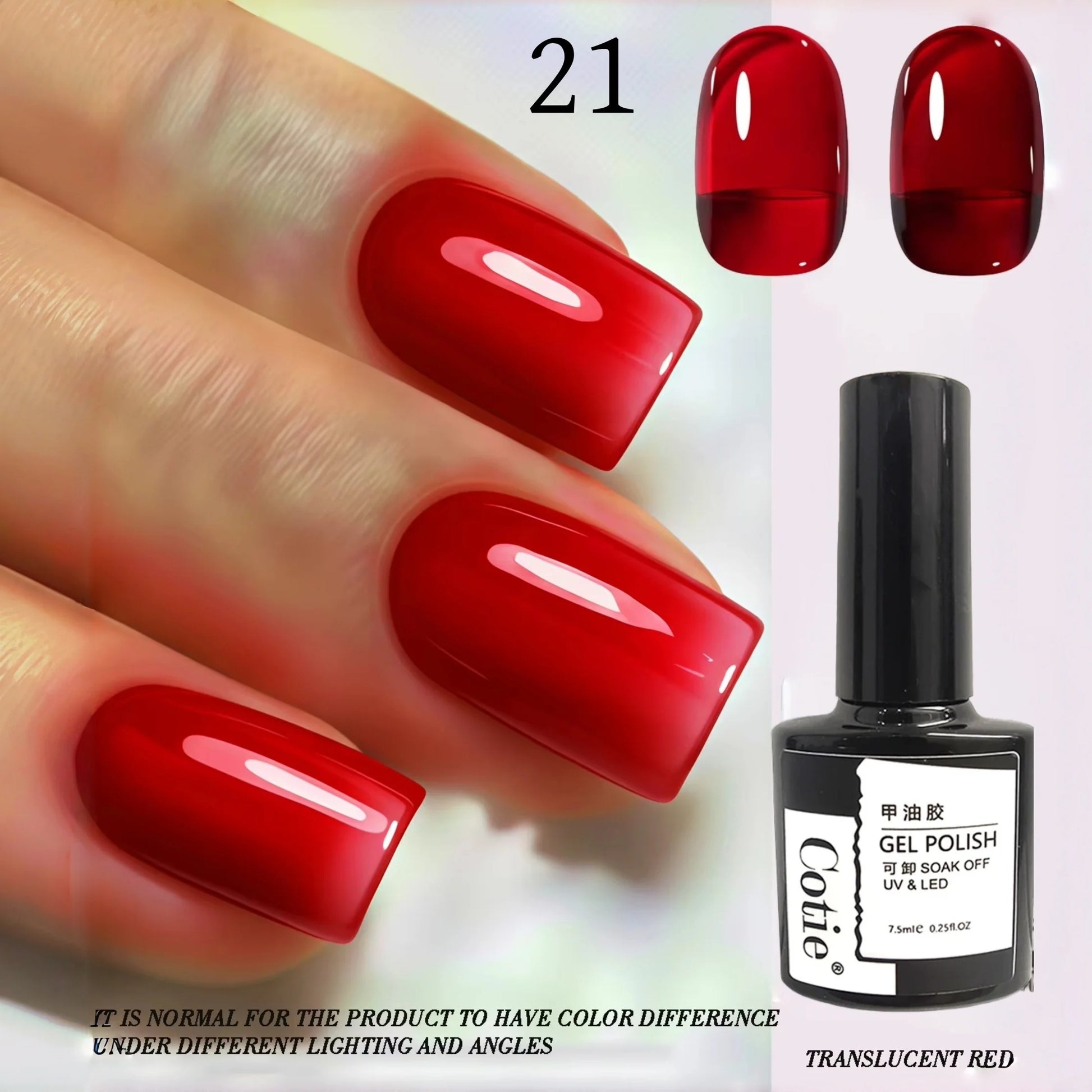 Gel Nail Polish - Long-Lasting Salon Quality Shine