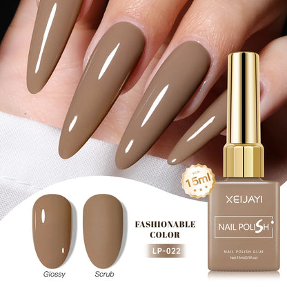 Gel Nail Polish: Nail Varnish Gel 60 Colors - Gloss, Matte, Ice-Clear Finish