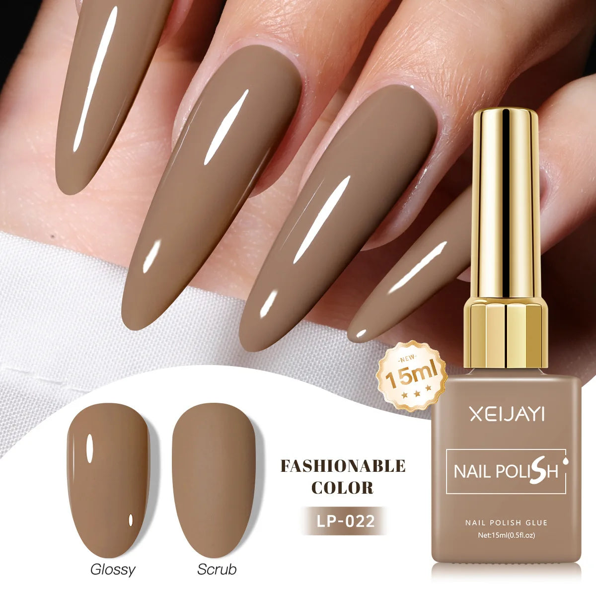 Gel Nail Polish: Nail Varnish Gel 60 Colors - Gloss, Matte, Ice-Clear Finish