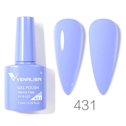 Venalisa VIP4 7.5ml Gel Nail Polish Hema Free Full Coverage Beautiful Semi Permanent Soak Off UV LED Gel Nail Polish Gel Lacquer