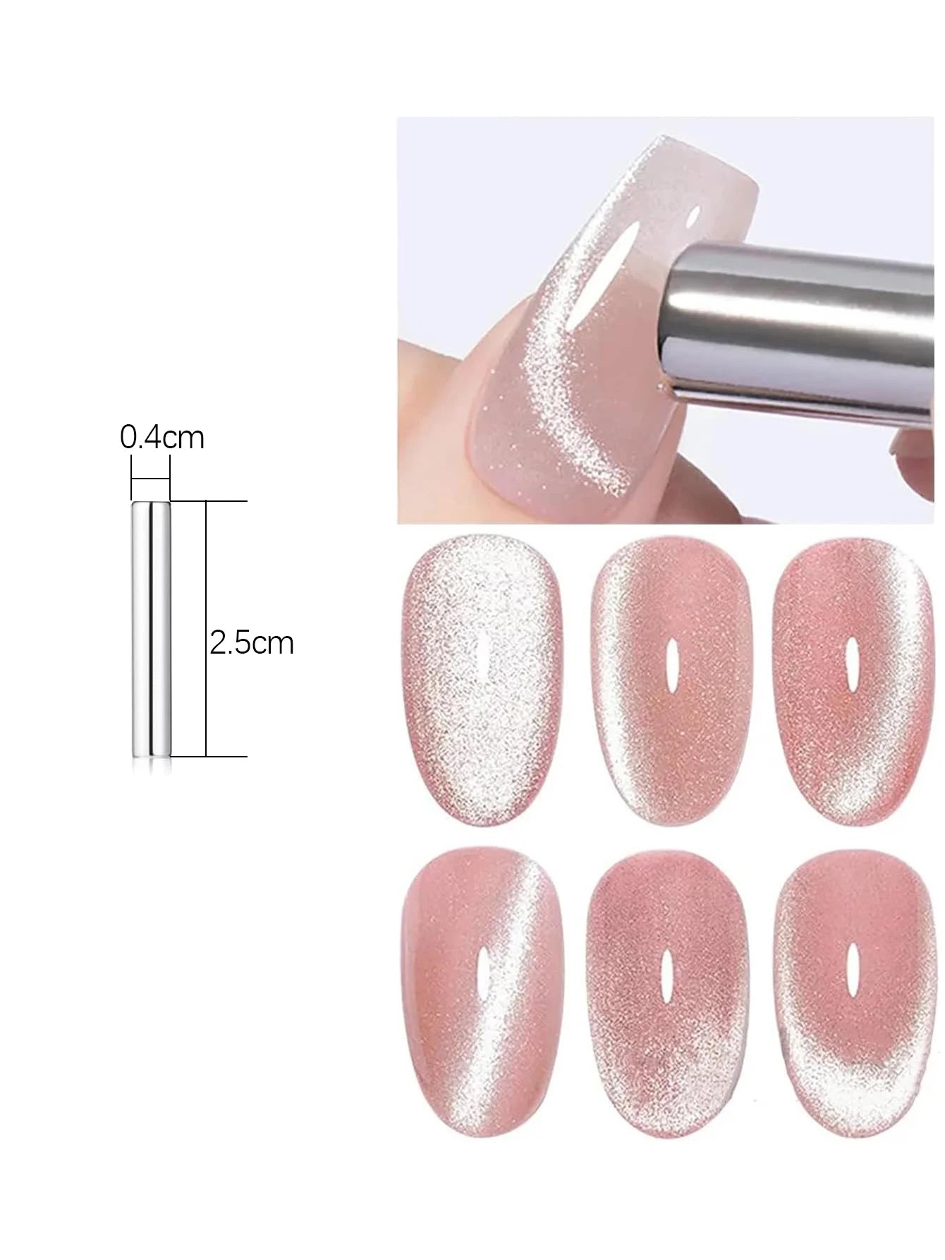 MIANEL Gel Nail Polish 12ML - Candy Glass Finish, 1-10pcs