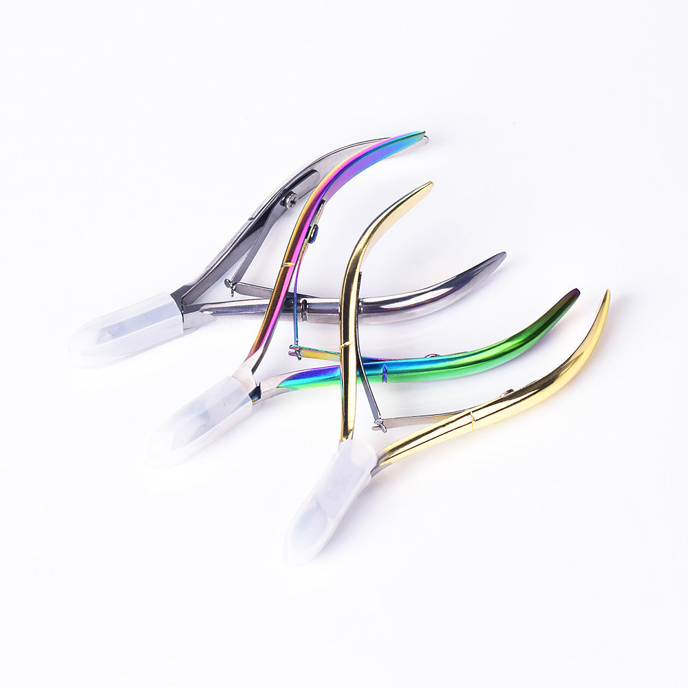 Stainless Steel Cuticle Nipper - Precision Manicure Tool