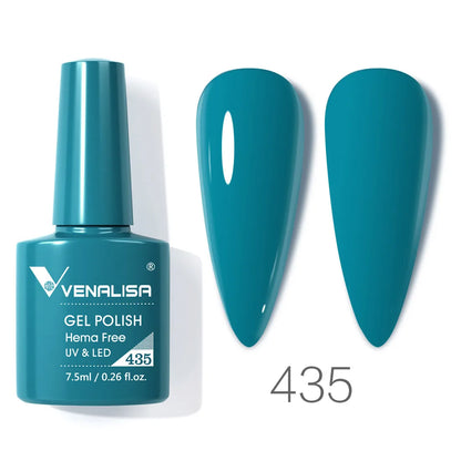Venalisa VIP4 7.5ml Gel Nail Polish Hema Free Full Coverage Beautiful Semi Permanent Soak Off UV LED Gel Nail Polish Gel Lacquer