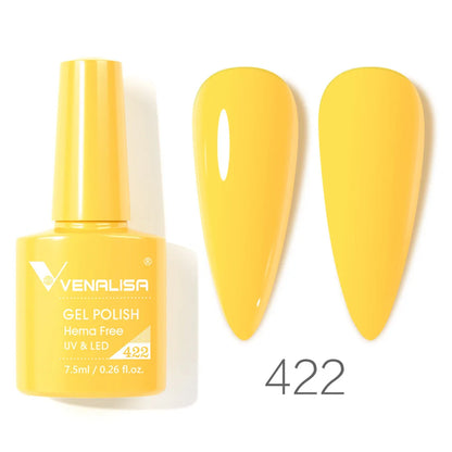Venalisa VIP4 7.5ml Gel Nail Polish Hema Free Full Coverage Beautiful Semi Permanent Soak Off UV LED Gel Nail Polish Gel Lacquer