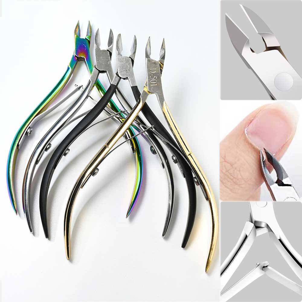 Stainless Steel Cuticle Nipper - Precision Manicure Tool