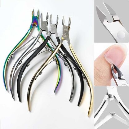 Stainless Steel Cuticle Nipper - Precision Manicure Tool