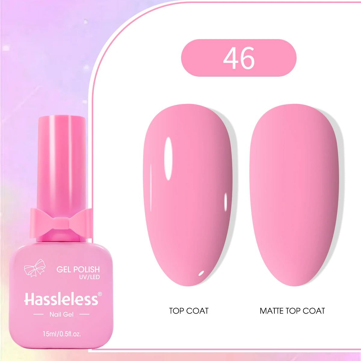Single-Use 15ml Gel Nail Polish - Easy Home/Salon Manicure