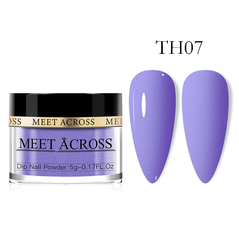 Glitter Nail Dipping Powder - Pink, No Lamp, 5/10g