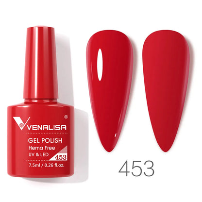 Venalisa VIP4 7.5ml Gel Nail Polish Hema Free Full Coverage Beautiful Semi Permanent Soak Off UV LED Gel Nail Polish Gel Lacquer