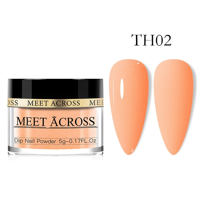 Glitter Nail Dipping Powder - Pink, No Lamp, 5/10g