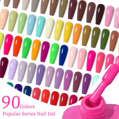 Single-Use 15ml Gel Nail Polish - Easy Home/Salon Manicure