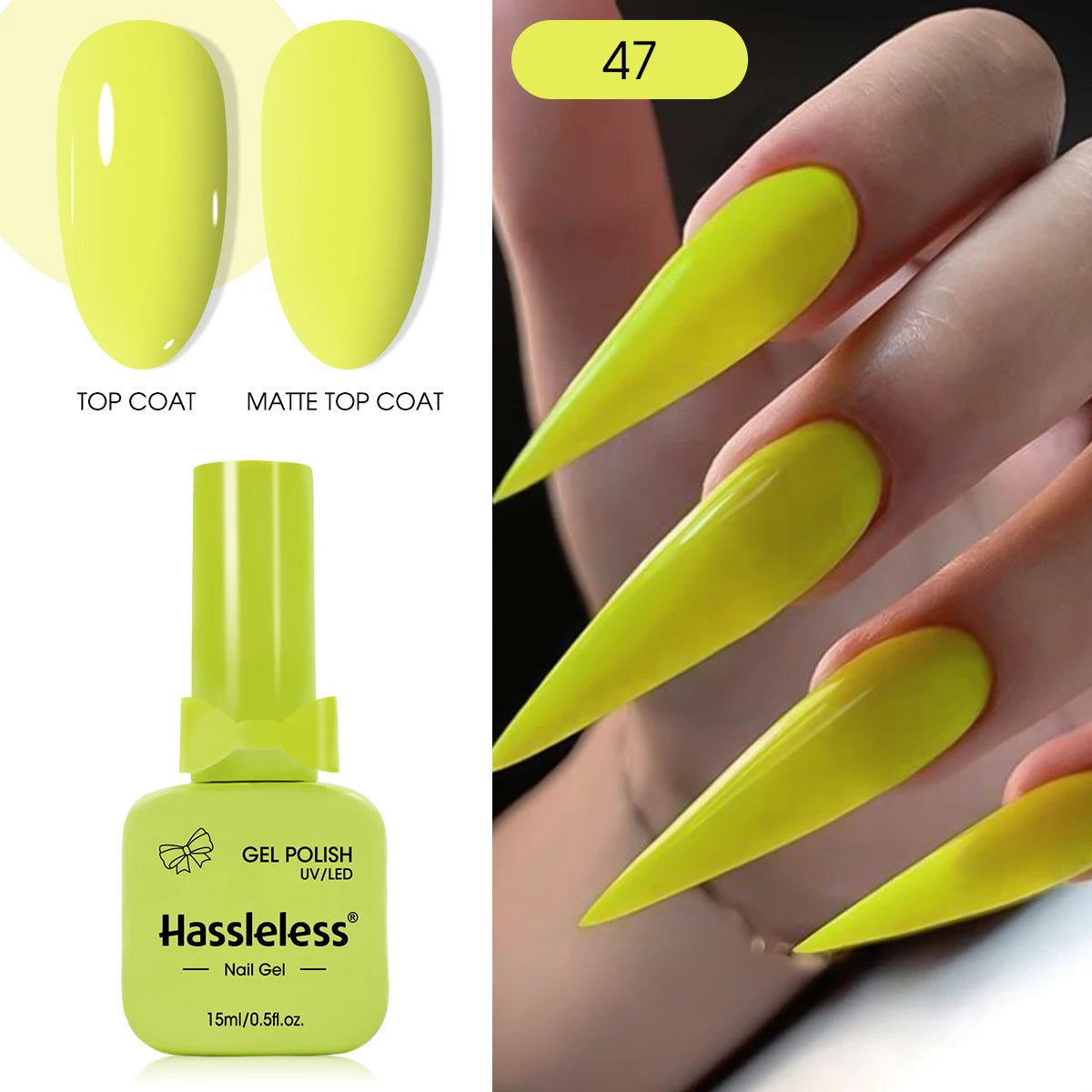 Single-Use 15ml Gel Nail Polish - Easy Home/Salon Manicure