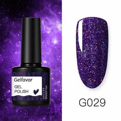 ROSALIND gel nail polish colors For Nail Art Soak Off Semi-permanent UV LED en gel temperature nail polish Christmas nail