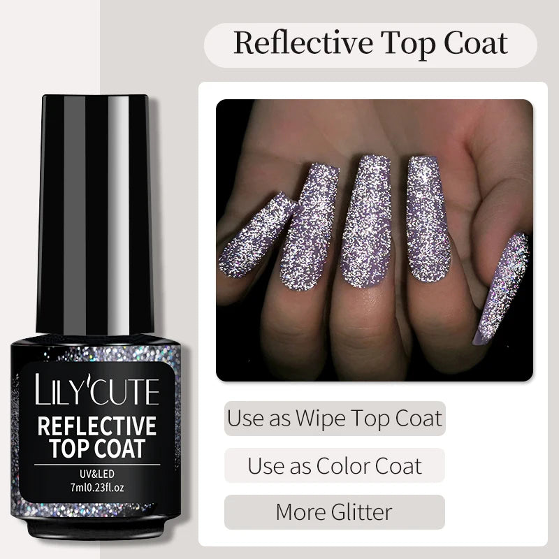 LILYCUTE 8ml Pink Natural Dried Flower Gel Nail Polish Summer Colorful Fairy Series Manicure Painting Soak Off Nail Art UV Gel