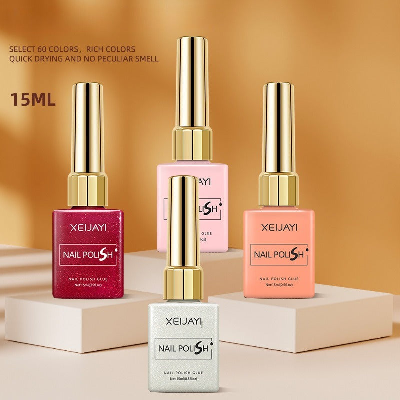 Gel Nail Polish: Nail Varnish Gel 60 Colors - Gloss, Matte, Ice-Clear Finish