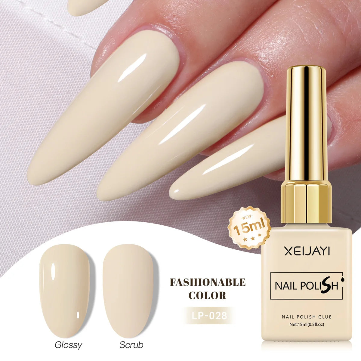 Gel Nail Polish: Nail Varnish Gel 60 Colors - Gloss, Matte, Ice-Clear Finish