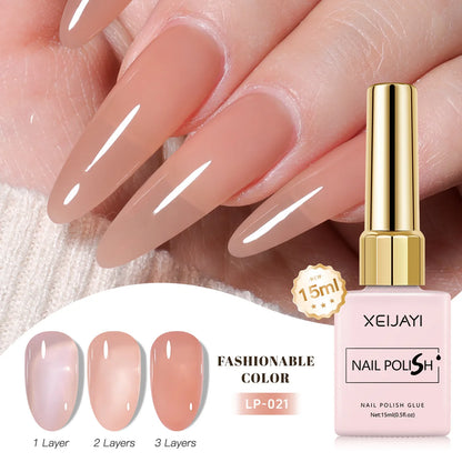 Gel Nail Polish: Nail Varnish Gel 60 Colors - Gloss, Matte, Ice-Clear Finish