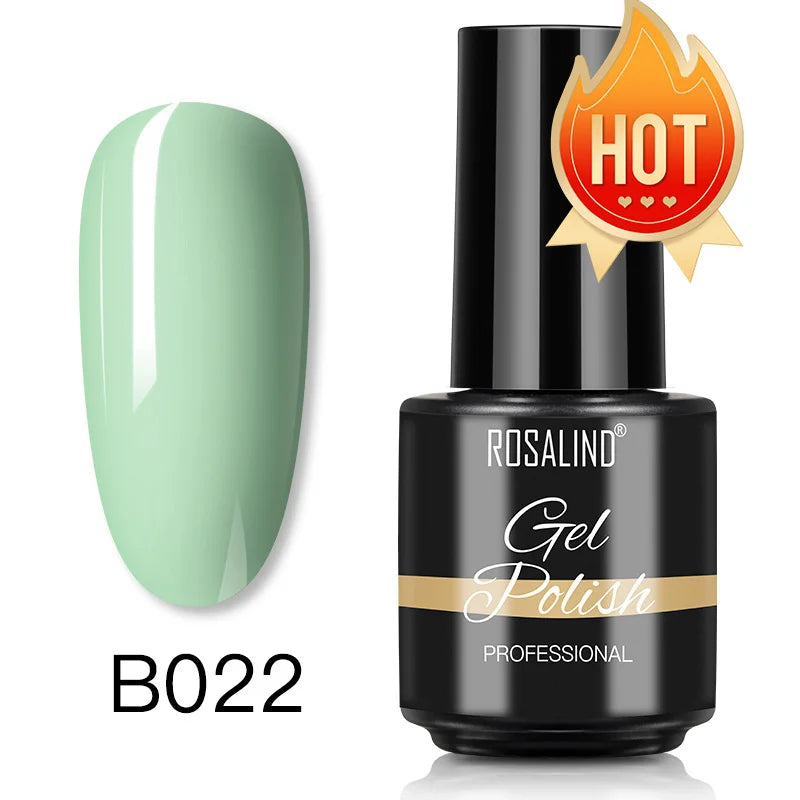 ROSALIND gel nail polish colors For Nail Art Soak Off Semi-permanent UV LED en gel temperature nail polish Christmas nail