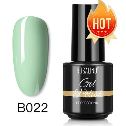 ROSALIND gel nail polish colors For Nail Art Soak Off Semi-permanent UV LED en gel temperature nail polish Christmas nail