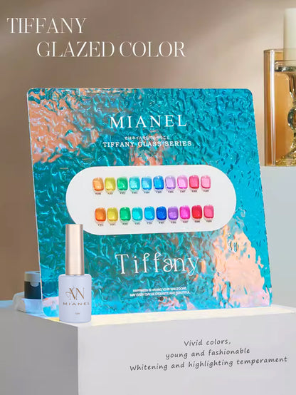 MIANEL Gel Nail Polish 12ML - Candy Glass Finish, 1-10pcs