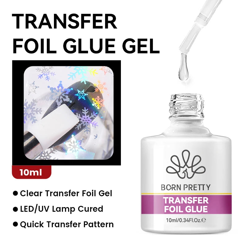 Transfer foil gel