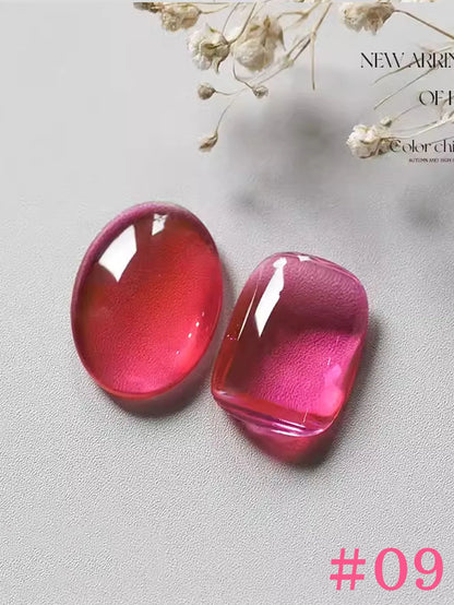 MIANEL Gel Nail Polish 12ML - Candy Glass Finish, 1-10pcs