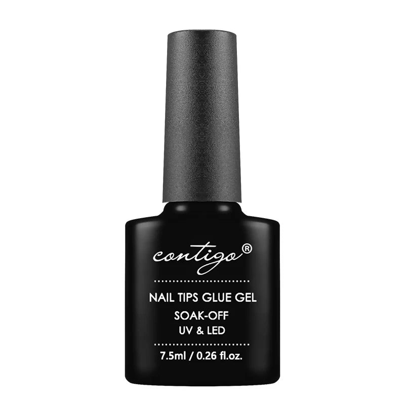 UV Nail Glue Gel 7.5ml - Strong Hold for False Nails
