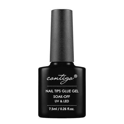 UV Nail Glue Gel 7.5ml - Strong Hold for False Nails