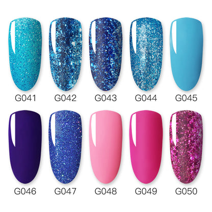 ROSALIND gel nail polish colors For Nail Art Soak Off Semi-permanent UV LED en gel temperature nail polish Christmas nail