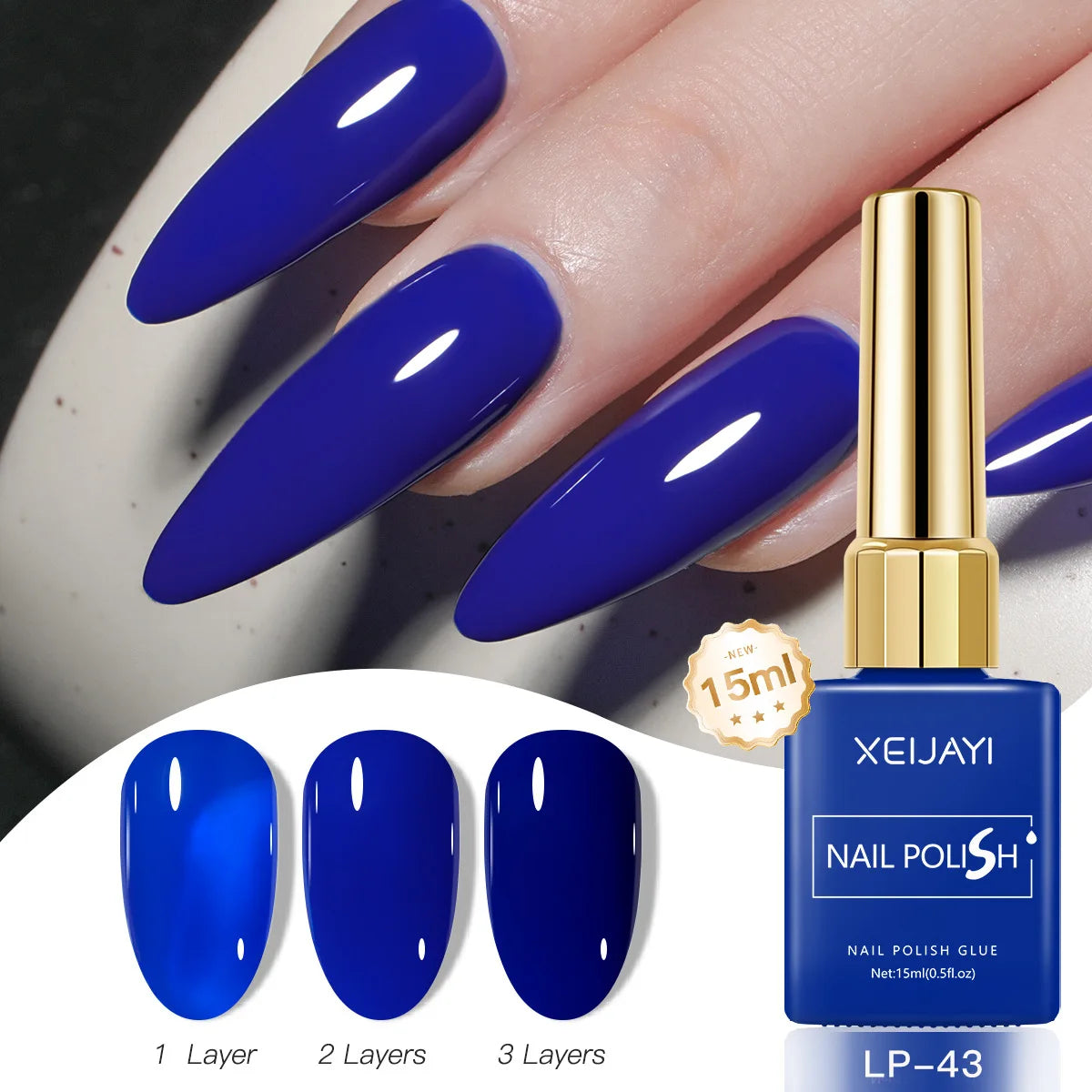 Gel Nail Polish: Nail Varnish Gel 60 Colors - Gloss, Matte, Ice-Clear Finish