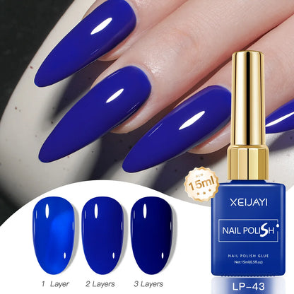 Gel Nail Polish: Nail Varnish Gel 60 Colors - Gloss, Matte, Ice-Clear Finish