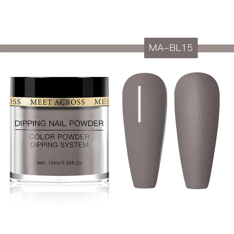 Glitter Nail Dipping Powder - Pink, No Lamp, 5/10g