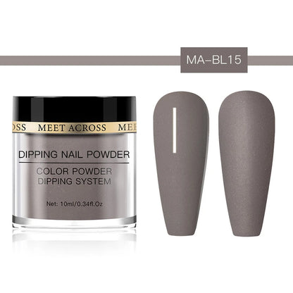 Glitter Nail Dipping Powder - Pink, No Lamp, 5/10g