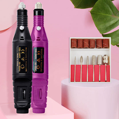 USB Nail Drill Machine: Pro Electric Files & Bits