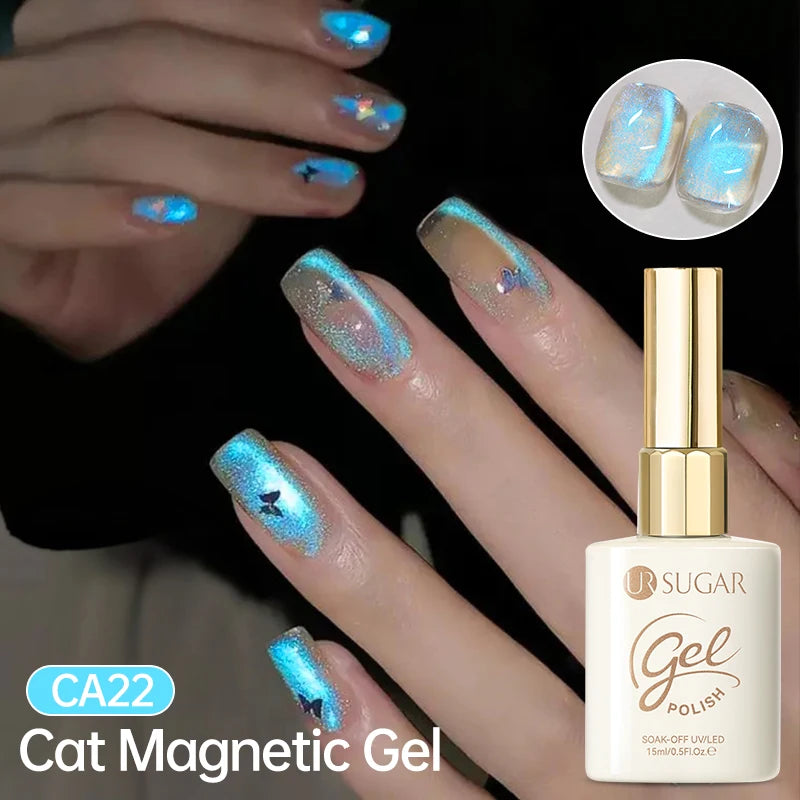 Cat Magnetic Gel Nail Polish - 30 Colors UV/LED Soak Off