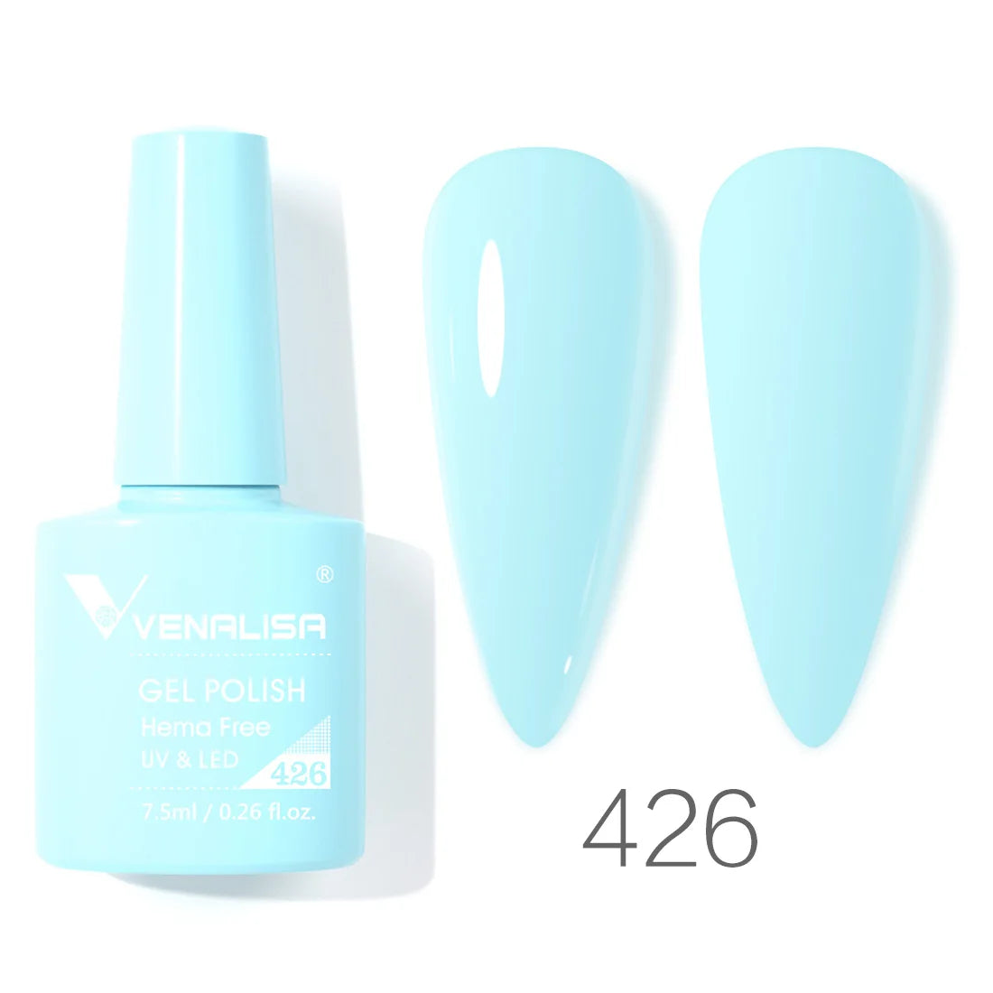 Venalisa VIP4 7.5ml Gel Nail Polish Hema Free Full Coverage Beautiful Semi Permanent Soak Off UV LED Gel Nail Polish Gel Lacquer
