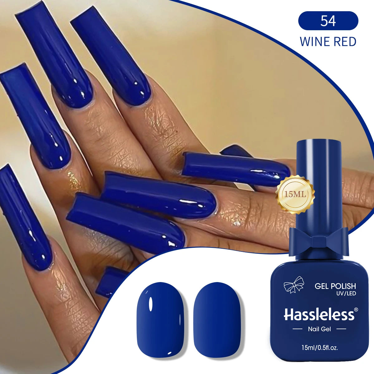 Single-Use 15ml Gel Nail Polish - Easy Home/Salon Manicure
