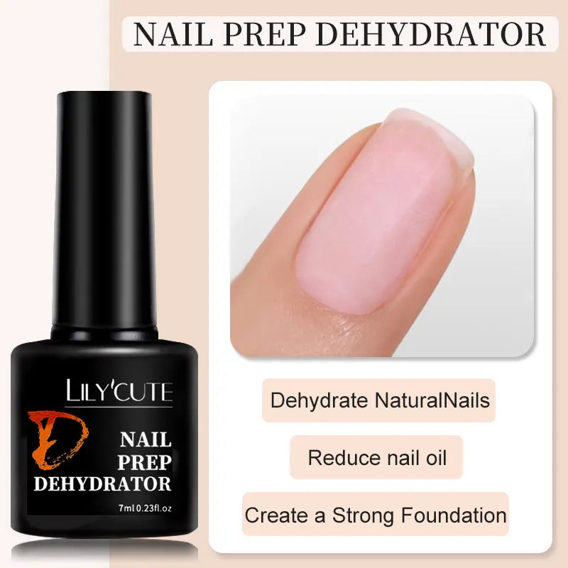 LILYCUTE 8ml Pink Natural Dried Flower Gel Nail Polish Summer Colorful Fairy Series Manicure Painting Soak Off Nail Art UV Gel