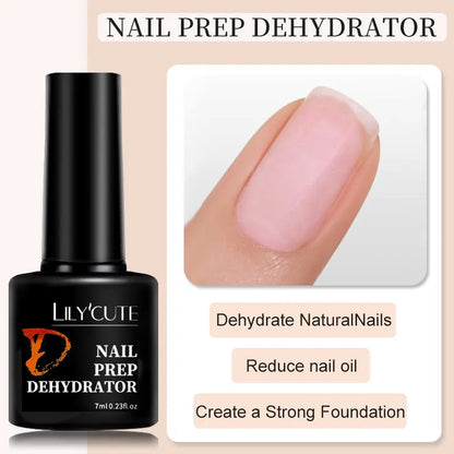 LILYCUTE 8ml Pink Natural Dried Flower Gel Nail Polish Summer Colorful Fairy Series Manicure Painting Soak Off Nail Art UV Gel