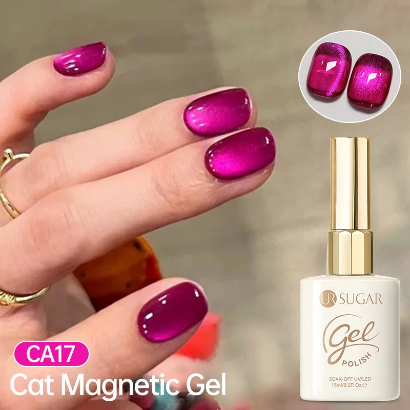 Cat Magnetic Gel Nail Polish - 30 Colors UV/LED Soak Off
