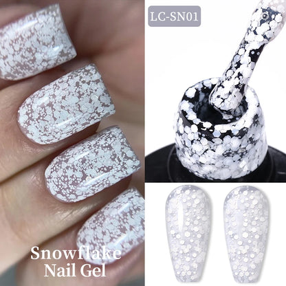 LILYCUTE 7ml Thermal Gel Nail Polish 3 Layers Temperature Color Changing Gel Polish Semi Permanent UV Gel For Nail Art Manicure
