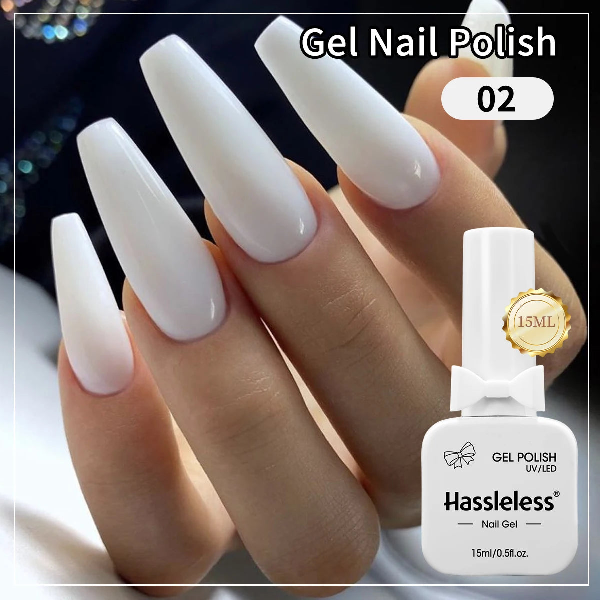 Single-Use 15ml Gel Nail Polish - Easy Home/Salon Manicure
