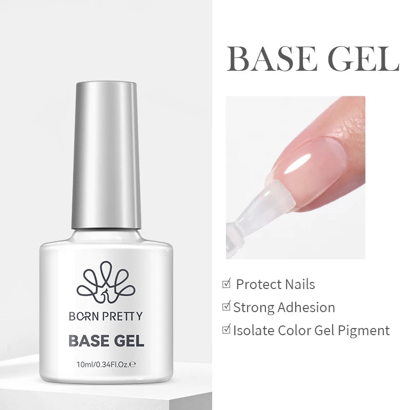 Jelly Nude Gel Nail Polish 10ml - Light Pink Peach UV Cure