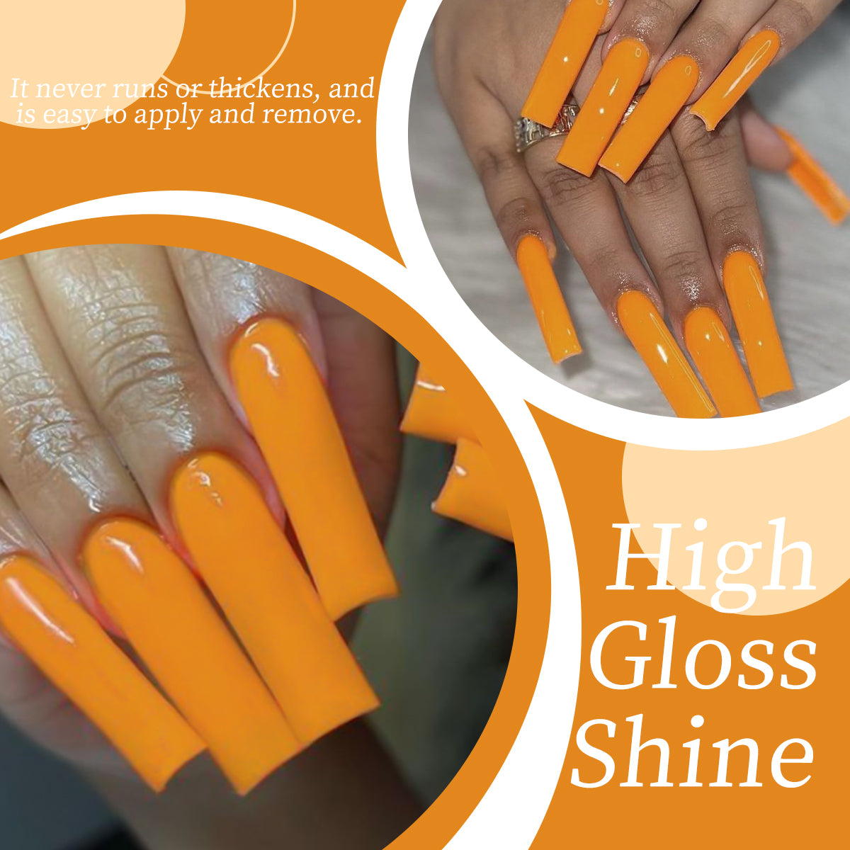 Single-Use 15ml Gel Nail Polish - Easy Home/Salon Manicure