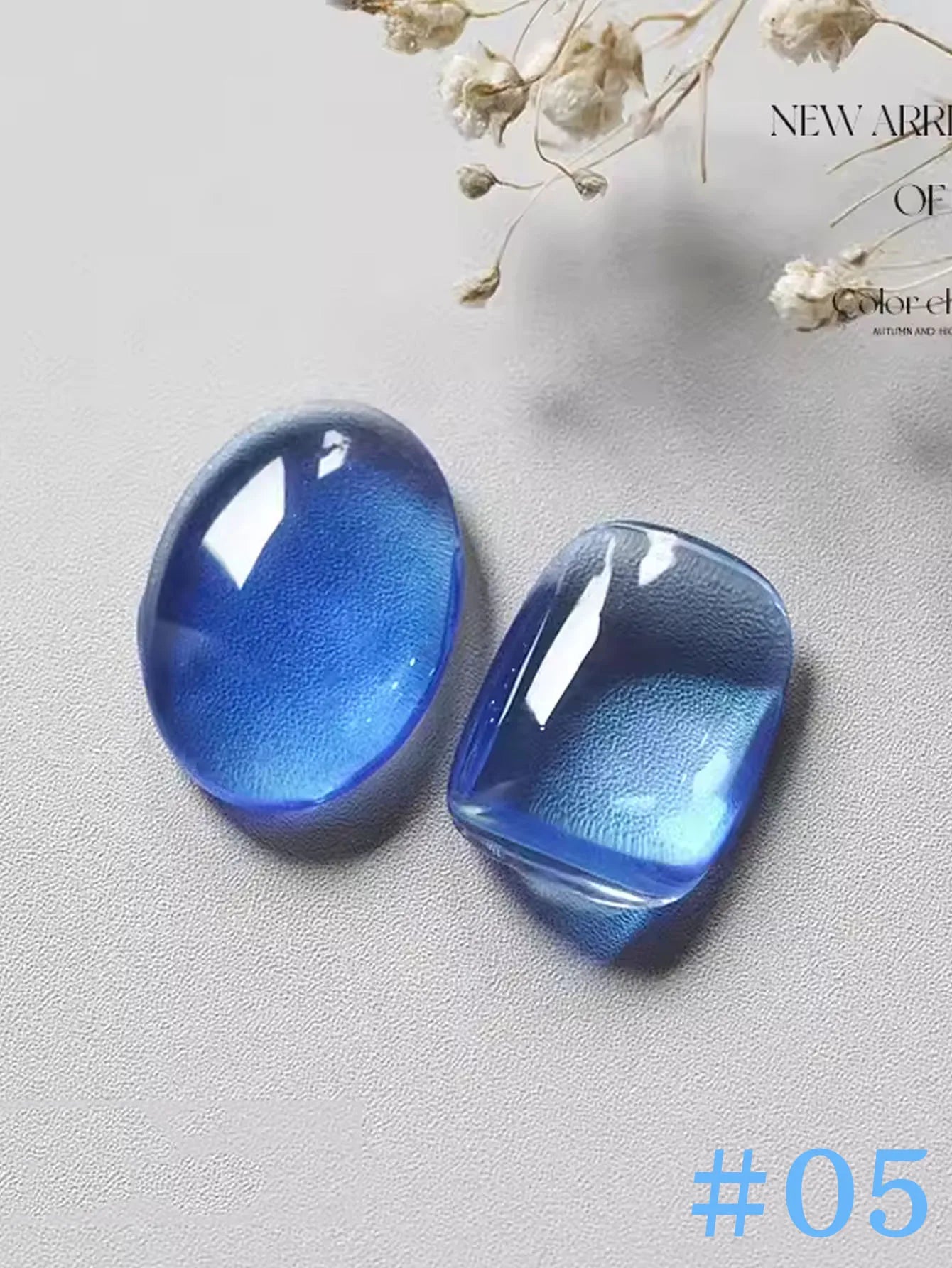 MIANEL Gel Nail Polish 12ML - Candy Glass Finish, 1-10pcs