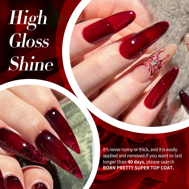 Jelly Nude Gel Nail Polish - 50 Colors, UV LED Soak Off